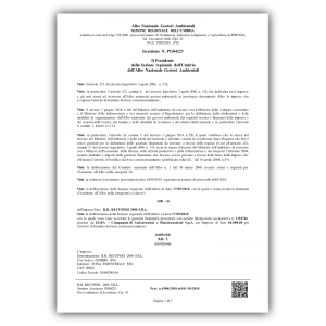 Environmental Managers Register — CAT 10B